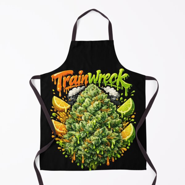 Item preview, Trainwreck Graffiti Print | Earthy Citrus Hybrid Strain Typography | Euphoric Zerebral 420 designed and sold by WAUZ.
