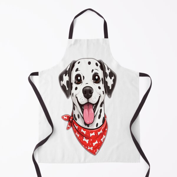 Item preview, Funny Dalmatian Dog with Red Bandana - Cute Pet Design designed and sold by CzipipitoStudio.