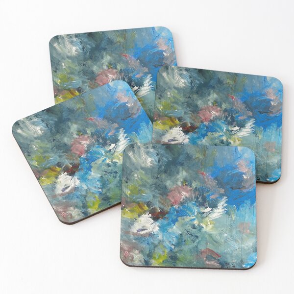 Item preview, Image of original abstract painting 'Carefree Harmony' designed and sold by annetteaspenart.