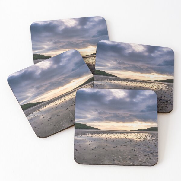 Item preview, Dusk over Morar River Estuary, Highlands, Scotland designed and sold by Kasia Design.