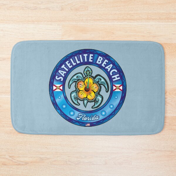 Item preview, Satellite Beach Florida sea turtle hibiscus designed and sold by studioss76.
