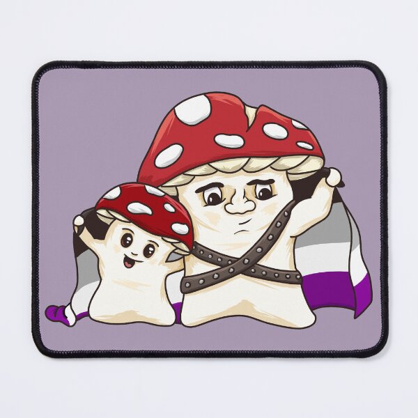 Item preview, Ghoul and Grot with Ace flag designed and sold by HappyVulture.