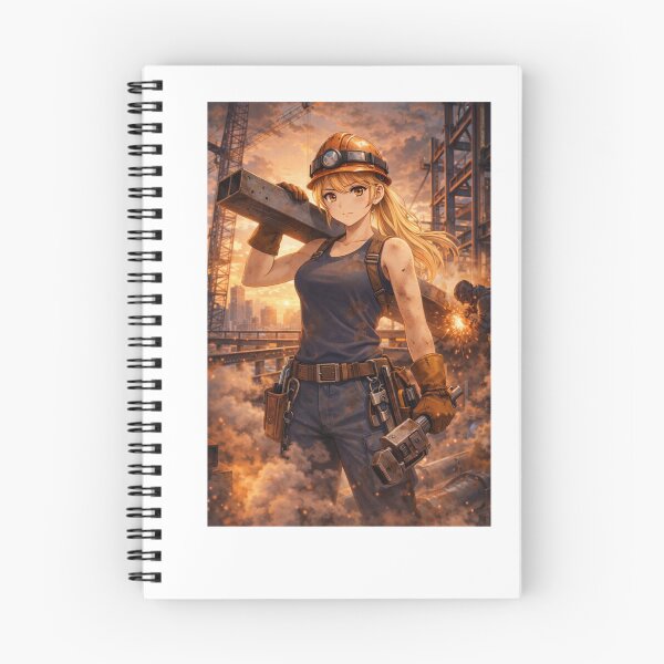 Item preview, Woman Ironworker designed and sold by HardHatDogTag.