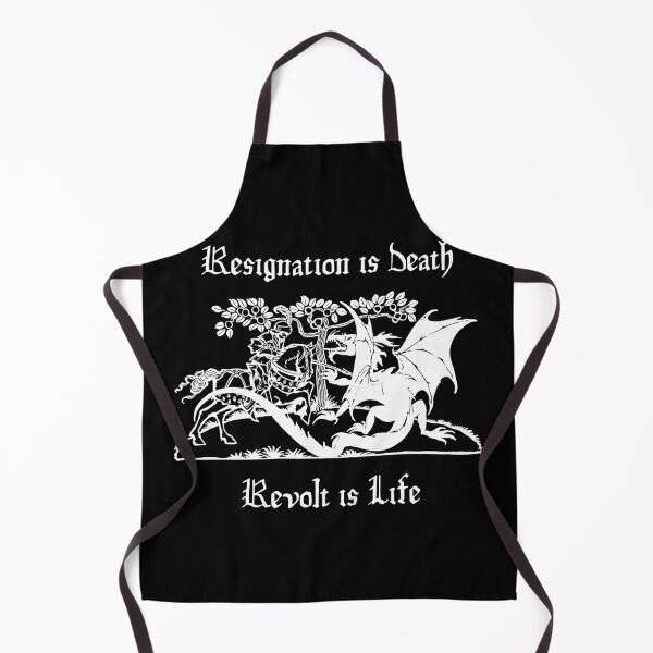 Item preview, Resignation is Death Revolt is Life || Castlecore || Weirdieval  designed and sold by StrangeBootique.