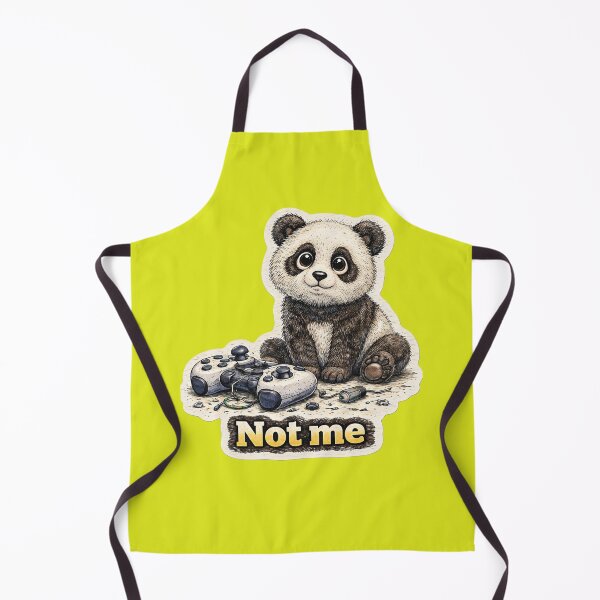 Item preview, Panda Gamer Not Me Sticker – Funny Broken Controller Gaming Humor Art designed and sold by Felixuss.