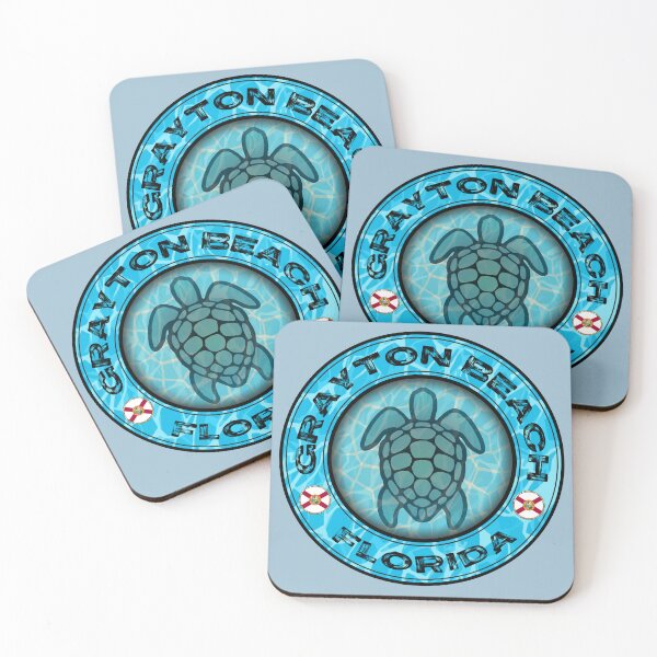 Item preview, Grayton Beach Florida sea turtle vintage designed and sold by studioss76.