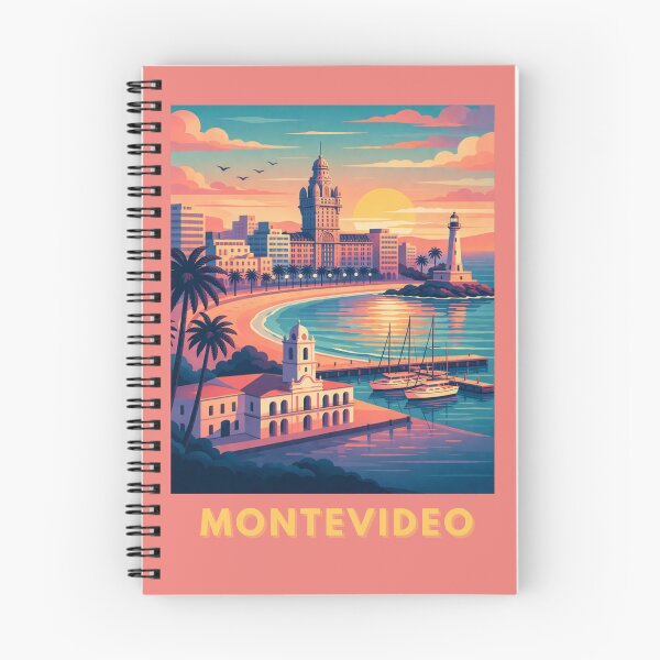 Item preview, Montevideo Uruguay Travel Poster designed and sold by MatthewHeights.