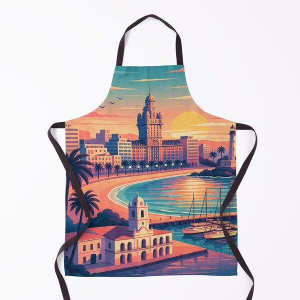 Item preview, Montevideo Uruguay Travel Poster designed and sold by MatthewHeights.