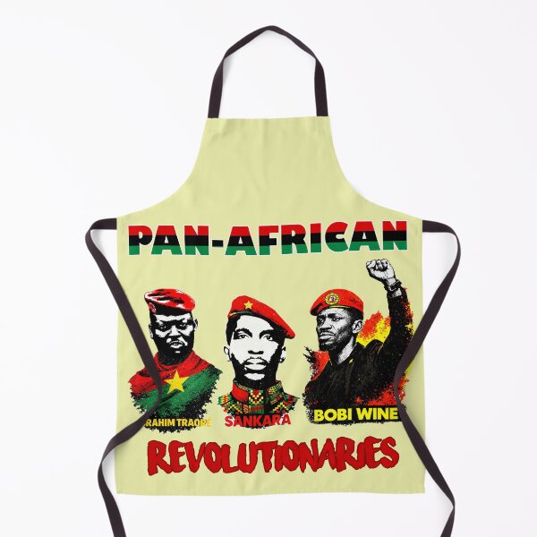 Item preview, Pan-African Revolutionaries – Ibrahim Traoré, Thomas Sankara & Bobi Wine| Vintage Art designed and sold by Youngkev-arts.