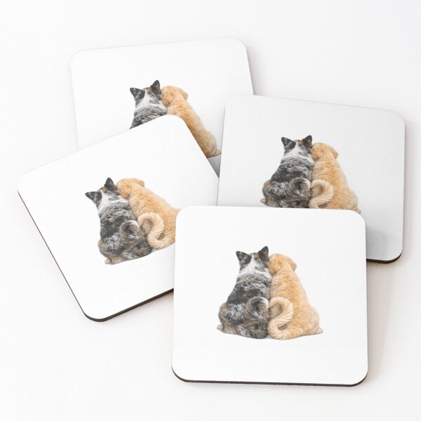 Item preview, Adorable Dogs Forming a Heart with Their Tails designed and sold by kissing Pets.
