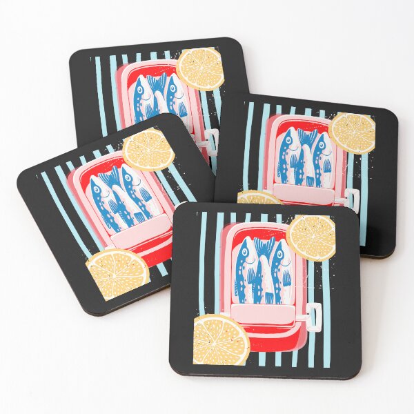 Item preview,  Sardine Tinned Fish Retro Pop Art Mediterranean Souvenir designed and sold by erozzz.