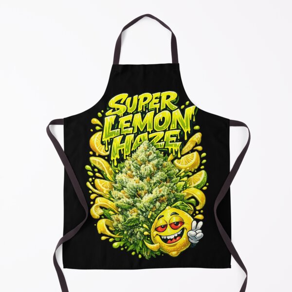 Item preview, Super Lemon Haze Graffiti Art Print | Stoned Lemon Red Eyes Citrus Sativa Bud Typography | Energizing 420 designed and sold by WAUZ.