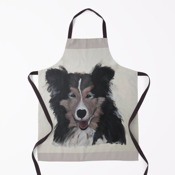 Item preview, Sheltie cute dog painting in acrylic designed and sold by Susanna Schorr.
