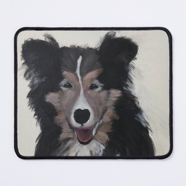 Item preview, Sheltie cute dog painting in acrylic designed and sold by Susanna Schorr.