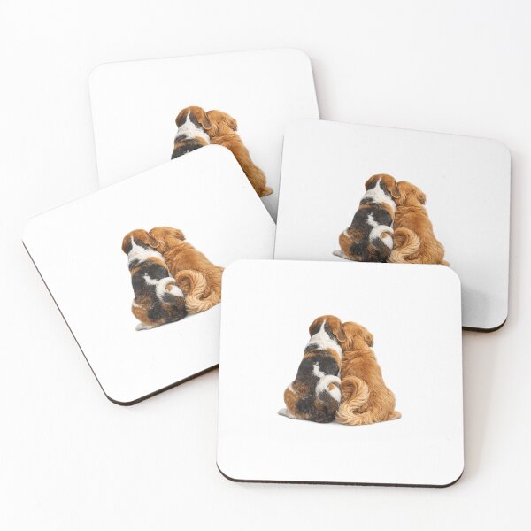 Item preview, Adorable Dogs Forming a Heart with Their Tails designed and sold by kissing Pets.