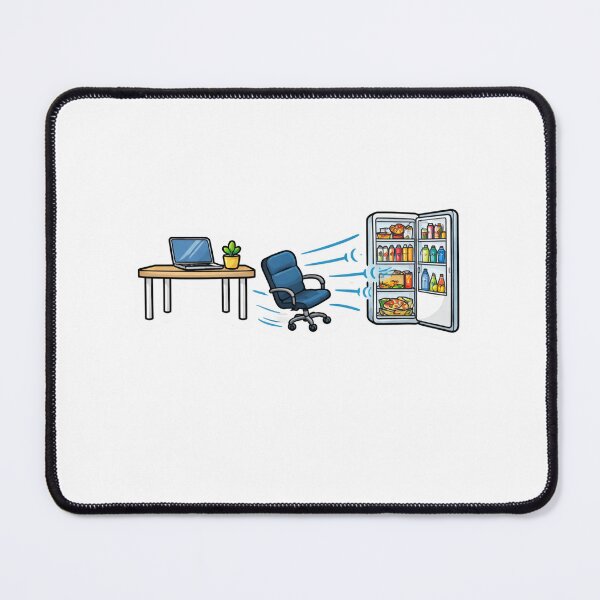 Item preview, Work From Home Chair Going To Fridge Funny Remote Work Design designed and sold by ZYNORAworld.