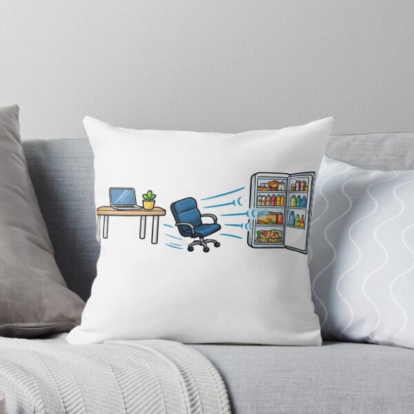 Item preview, Work From Home Chair Going To Fridge Funny Remote Work Design designed and sold by ZYNORAworld.