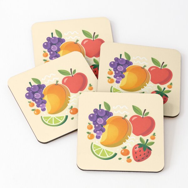 Item preview, Colorful Modern Fruit Collage – Minimal Flat Summer Vibes  designed and sold by ArtoryNest.