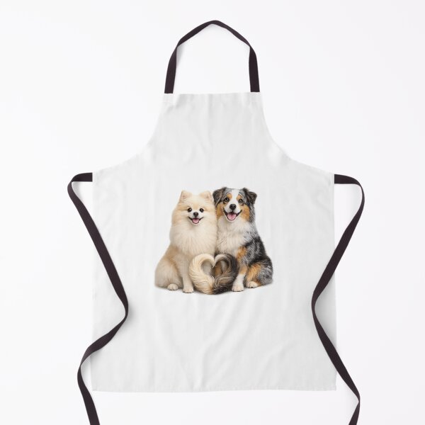 Item preview, Adorable Dogs Forming a Heart with Their Tails designed and sold by kissing Pets.