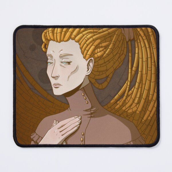 Item preview, Steampunk Girl with Mechanical Dreads | Ochre Portrait | Weary Cyborg Art designed and sold by AnryMary.