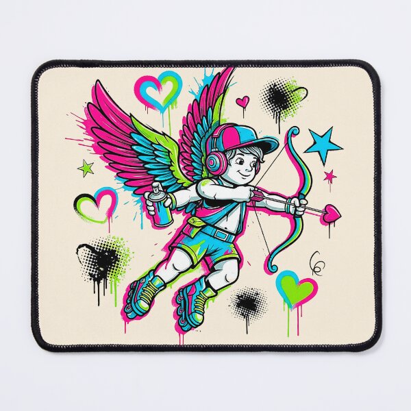 Item preview, Graffiti Style Urban Cupid Art designed and sold by SholoStudio.