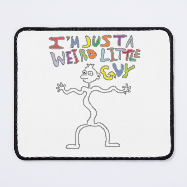 Item preview, Squiggle Man (I'm Just A Weird Little Guy) designed and sold by Oddword.