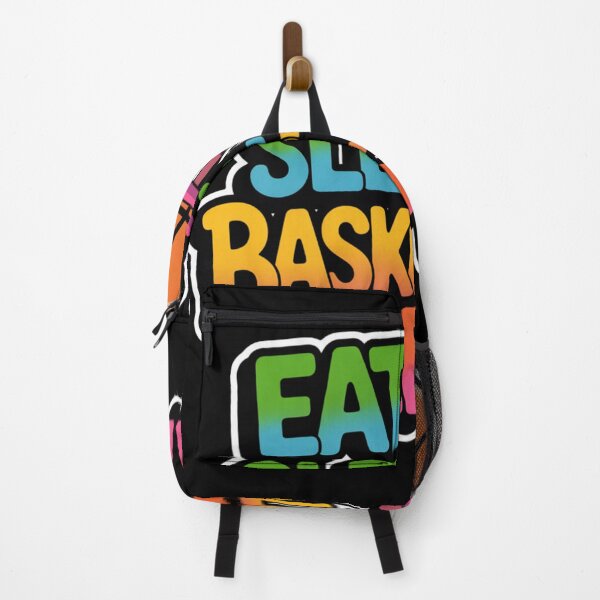 Item preview, Eat Sleep Basketball Repeat Colorful Street Style Design designed and sold by ChillDrop.
