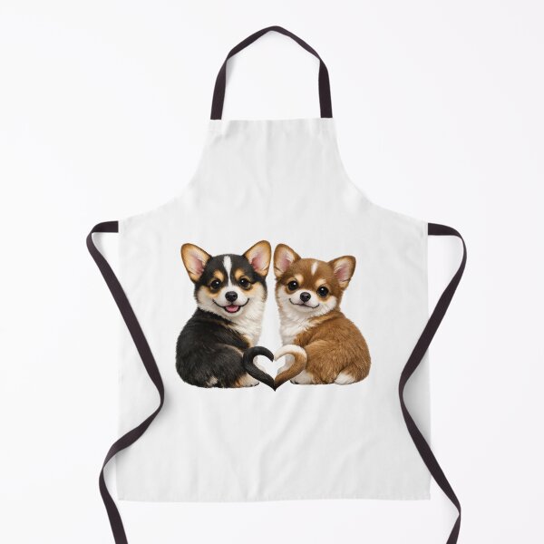 Item preview, Adorable Dogs Forming a Heart with Their Tails designed and sold by kissing Pets.