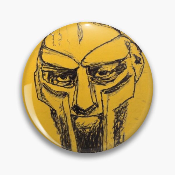 Item preview, MF DOOM sketch on sticky note designed and sold by daKingChop.