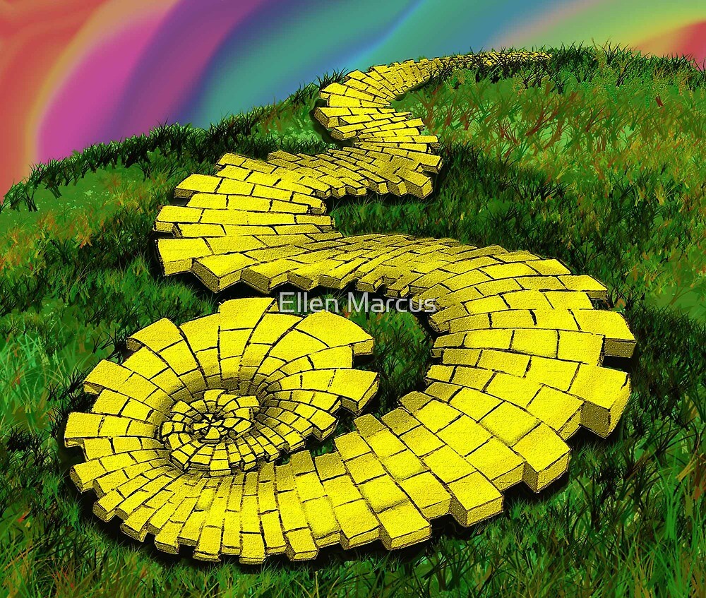 "Yellow Brick Road" by Ellen Marcus Redbubble