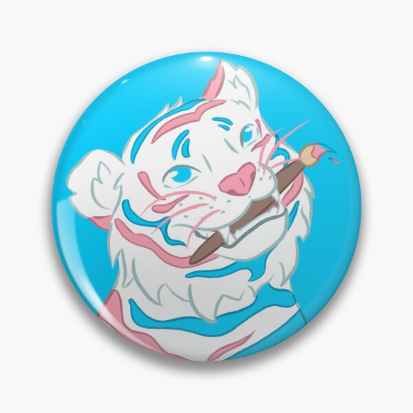 Item preview, Who Says A Tiger Can't Change Their Stripes - Trans Tiger designed and sold by 2CarvedHearts.
