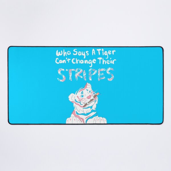 Item preview, Who Says A Tiger Can't Change Their Stripes - Trans Tiger designed and sold by 2CarvedHearts.