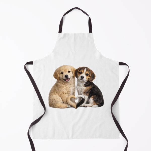 Item preview, Adorable Dogs Forming a Heart with Their Tails designed and sold by kissing Pets.
