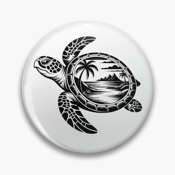 Item preview, Turtle with Island Landscape designed and sold by jkrphoto.