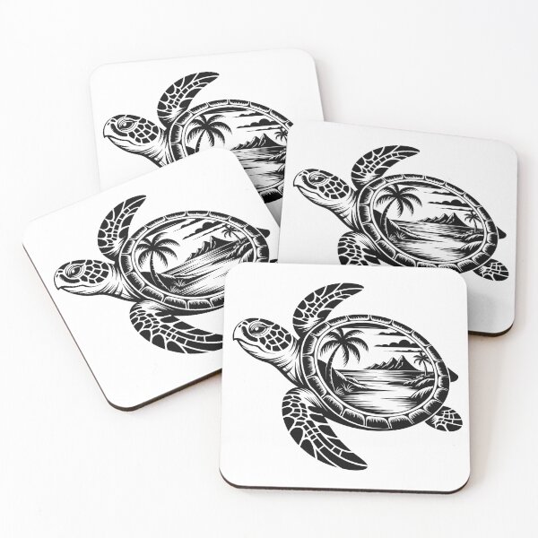 Item preview, Turtle with Island Landscape designed and sold by jkrphoto.