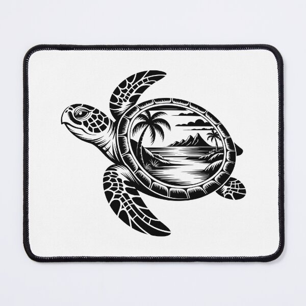Item preview, Turtle with Island Landscape designed and sold by jkrphoto.