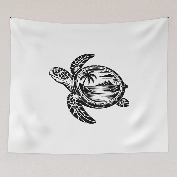 Item preview, Turtle with Island Landscape designed and sold by jkrphoto.