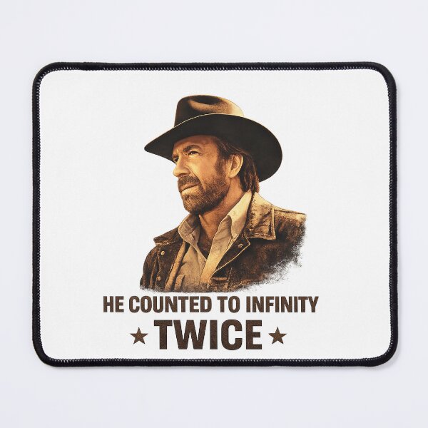 Item preview, Chunk Norris He Counted To Infinity Twice designed and sold by RevealedStore.