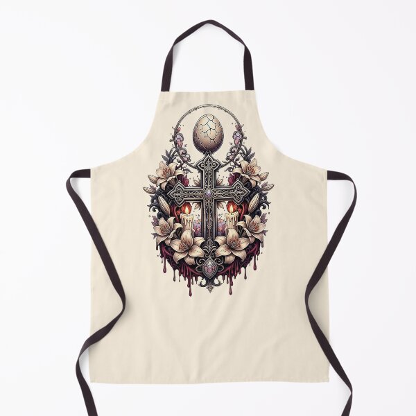 Item preview, Gothic Art Nouveau Easter Cross designed and sold by SholoStudio.