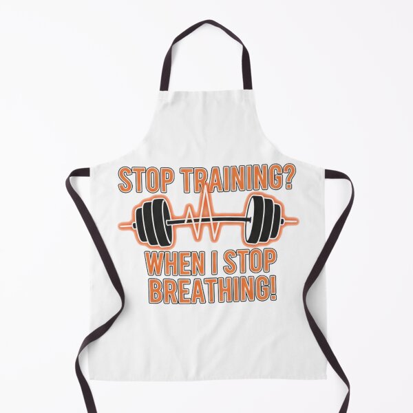 Item preview, Stop Training When I Stop Breathing designed and sold by Old Man Athletics.