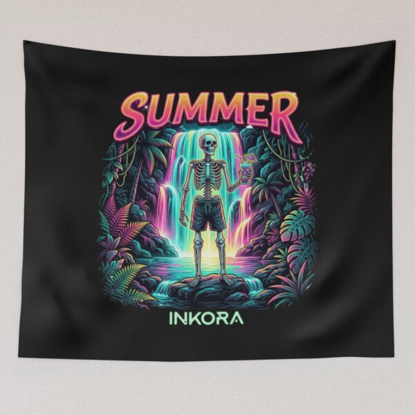 Item preview, Summer human  skeleton Art designed and sold by Fit On.