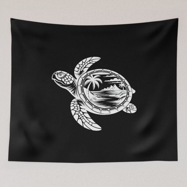 Item preview, Turtle with Island Landscape designed and sold by jkrphoto.