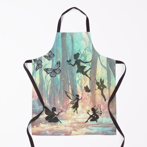 Item preview, Magical Forest of Fairies and Butterflies - Aesthetic Watercolor designed and sold by Diseño que alegran tu día.
