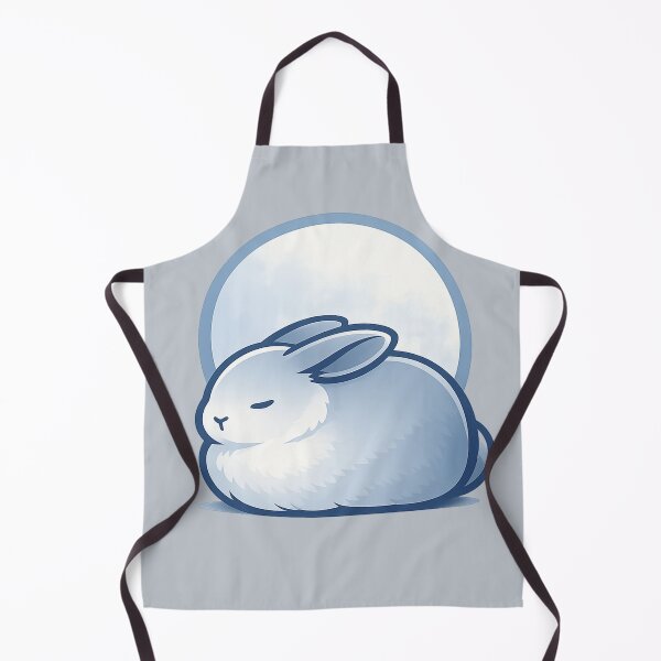 Item preview, Rabbit Loaf Moon Shirt – Minimalist Nocturnal Bunny Tee designed and sold by POD DYNASTY.