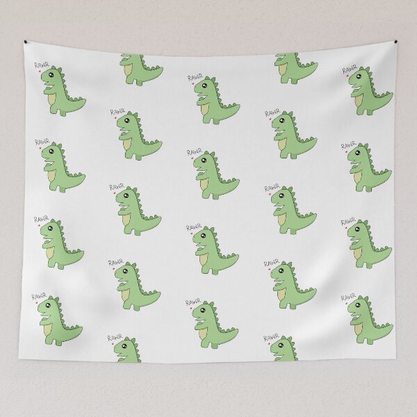 Item preview, Cute T-Rex Dinosaur Rawr designed and sold by --Iris--.