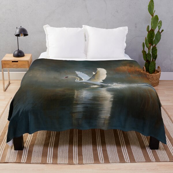 Item preview, A graceful Swan taking off from a calm lake, Birds in Motion designed and sold by CDC40.
