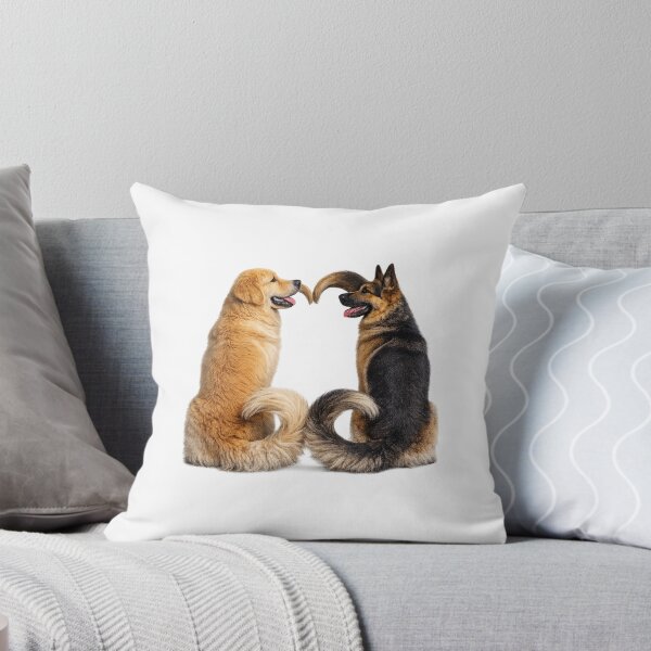 Item preview, Adorable Dogs Forming a Heart with Their Tails designed and sold by kissing Pets.