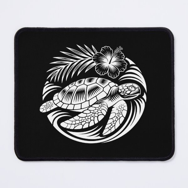 Item preview, Turtle with Hibiscus designed and sold by jkrphoto.