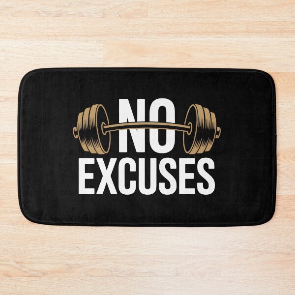 Item preview, No Excuses Gym Motivation Shirt – Barbell Workout Fitness Discipline Design designed and sold by EvolusionPro.