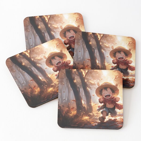 Item preview, Cute Anime Pirate Boy Running in Autumn Forest designed and sold by Singh1998.